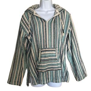 Unbranded 100% Cotton Beach Blues Baja Jacket XL